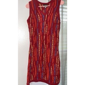 COOGI Australia sweater colorful sweater tank dress